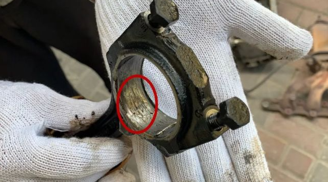Connecting rod wear and damage