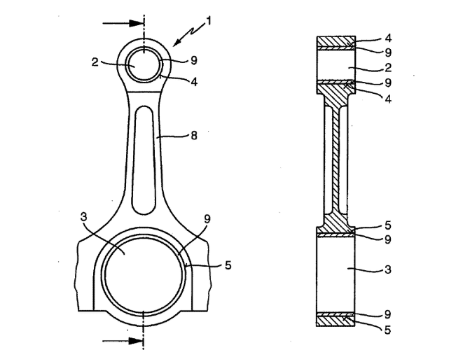 connecting rod size drawing
