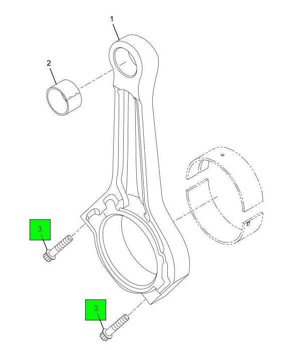 Connecting Rod BMW M3 drawing