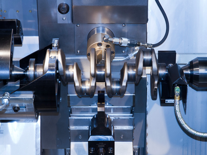 Tools used in crankshaft machining