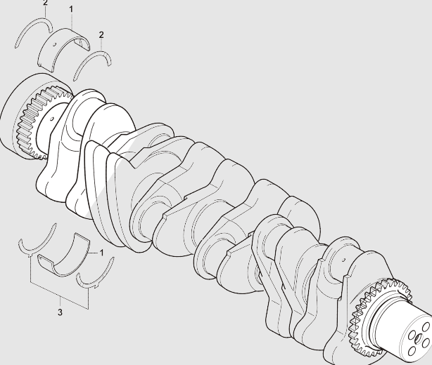 Crankshaft  drawing