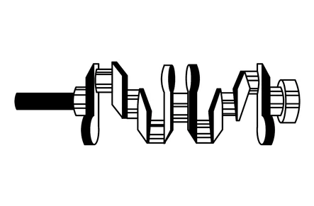 Crankshaft  drawing